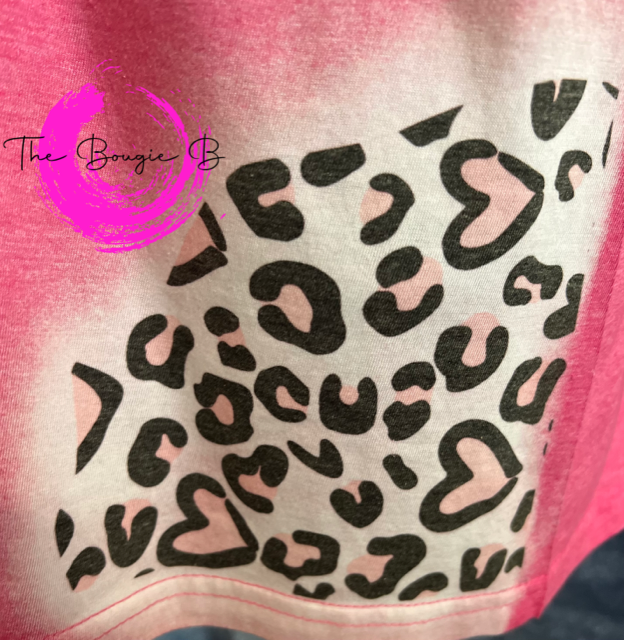 Love Like Johnny Loved June/ W Leopard Heart Print