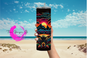 Tropical Beach Tumbler