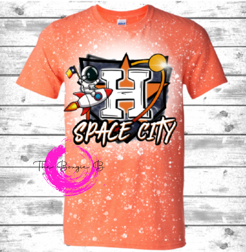 Space City w/astronaut T-shirt