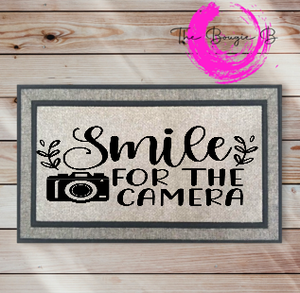 Smile For The Camera Doormat