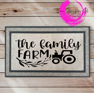 The Family Farm Doormat