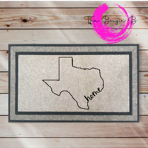 Home Texas 4 Door Mat