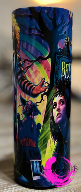 BettleJuice Tumbler-Glows In The Dark