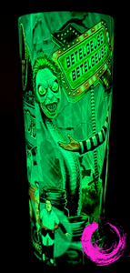 BettleJuice Tumbler-Glows In The Dark