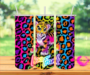 Lisa Frank Tiger Tumbler