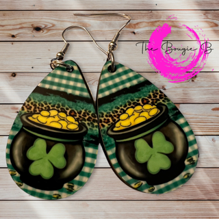 Pot Of Gold Earrings