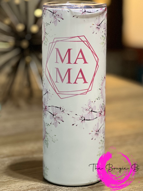 Cherry Blossom MAMA Tumbler