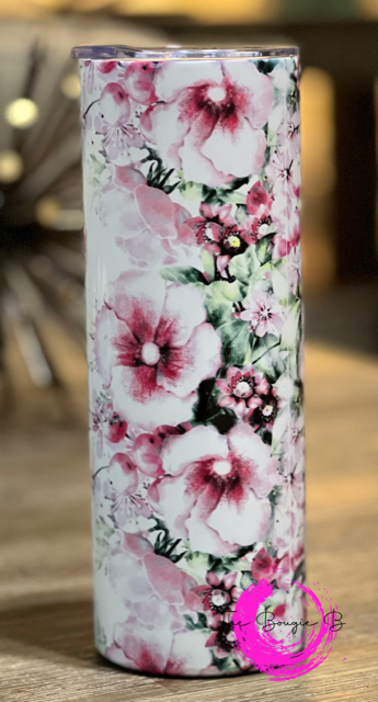 Cherry Blossom MAMA Tumbler